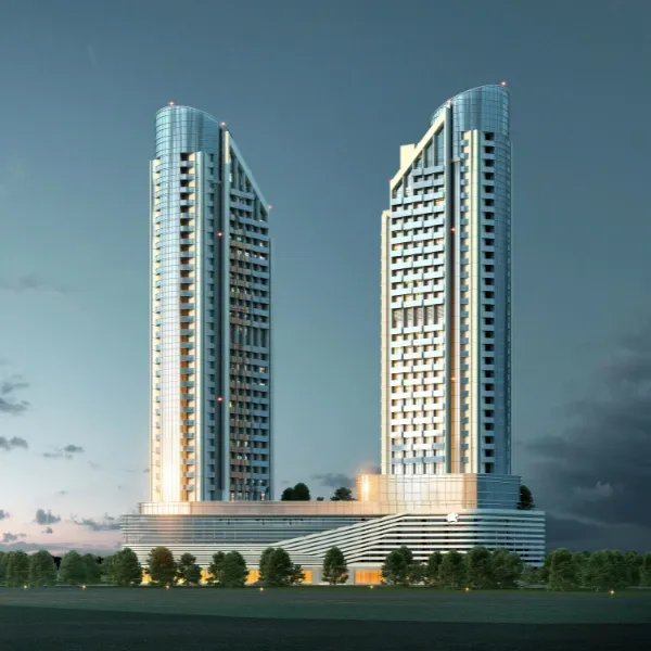 Cloud Twin Tower